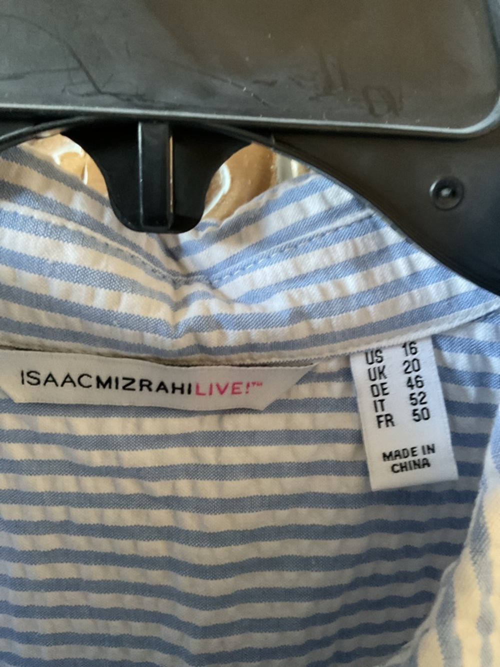 Issac Mizrahi EUC Seersucker Dress - Picture 3 of 8